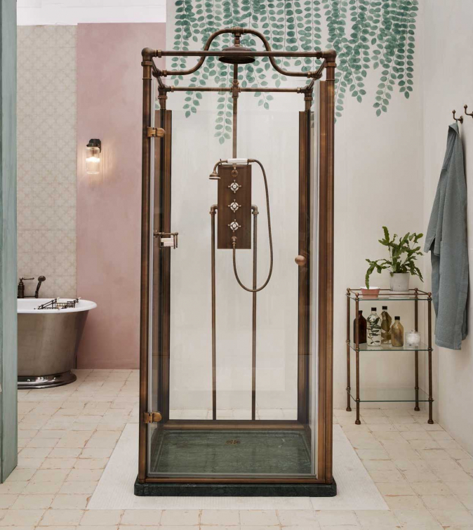 The Thurso Freestanding Shower - Drummonds Bathrooms